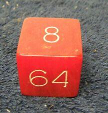 Orange Cube Swirl Logo - Large Backgammon 30mm Doubling Cube Dice - Blue | eBay