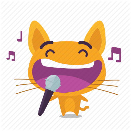 Cat Emoji Logo - Cat, emoji, karaoke icon