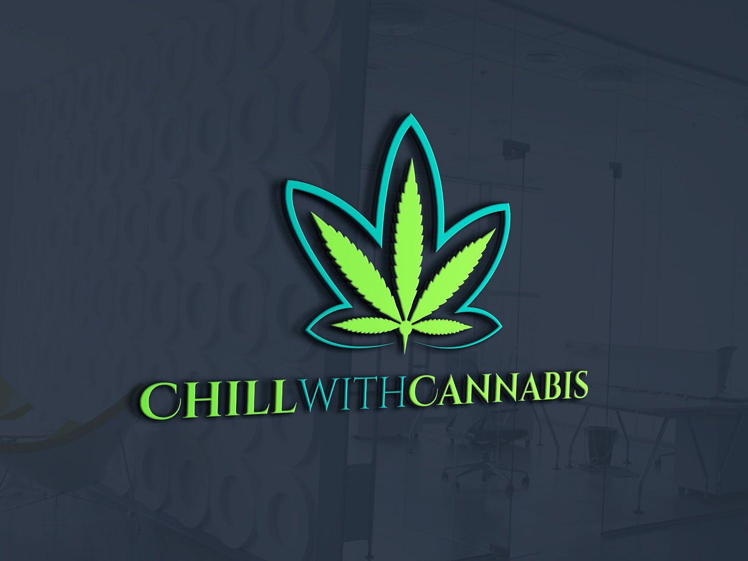 Chill Weed Logo - Feminine, Upmarket, It Company Logo Design for Chill