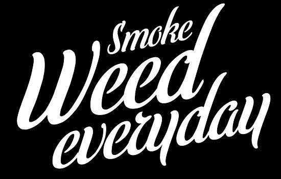 Chill Weed Logo - Smoke Weed Cool Stoner Freedom Free Marijuana Cannabis Rasta Reggae ...