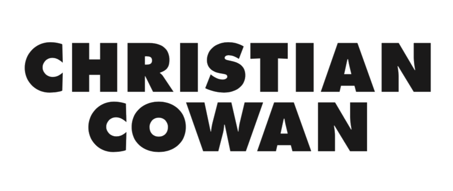 White Christian Logo - Christian Cowan