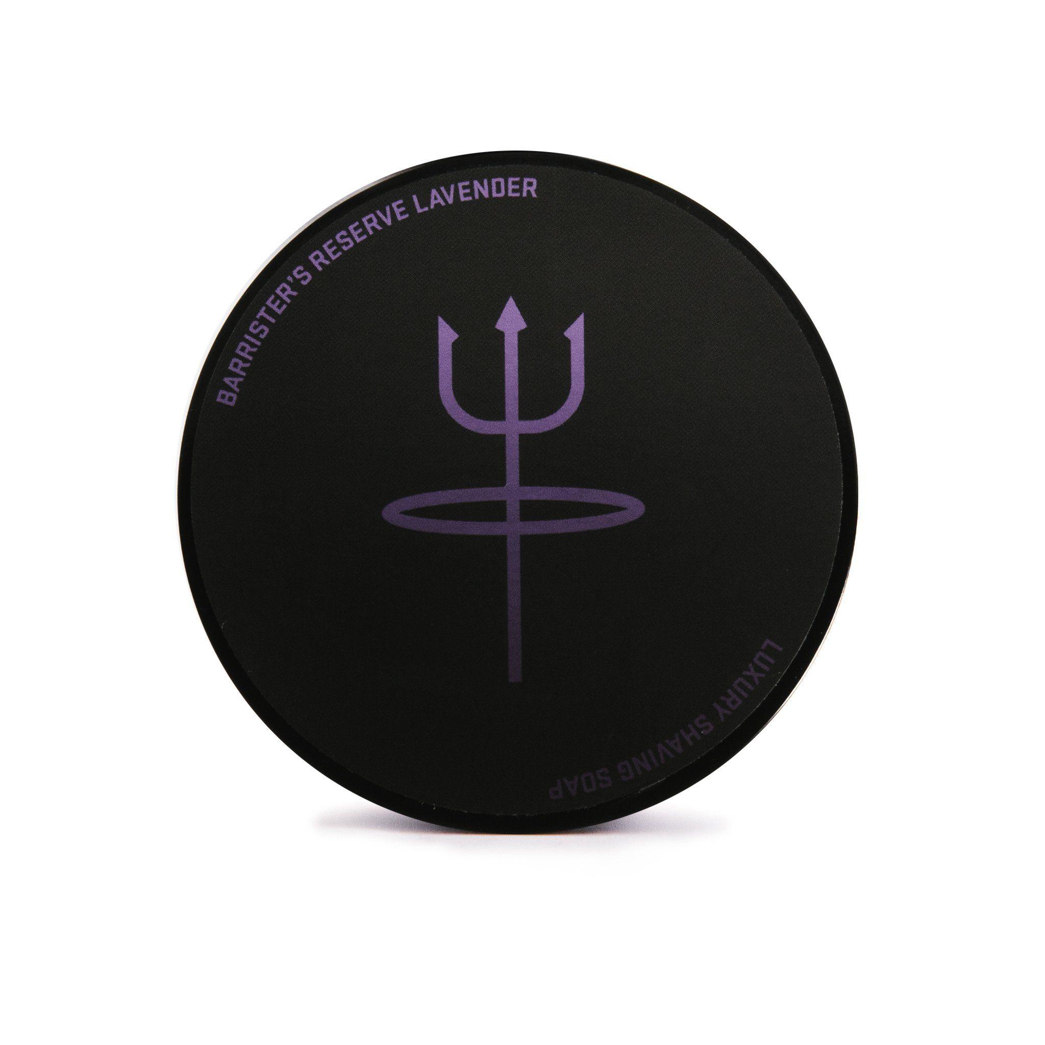 Lavender Circle Logo - Barrister's Reserve® Lavender Shaving Soap. Barrister and Mann LLC