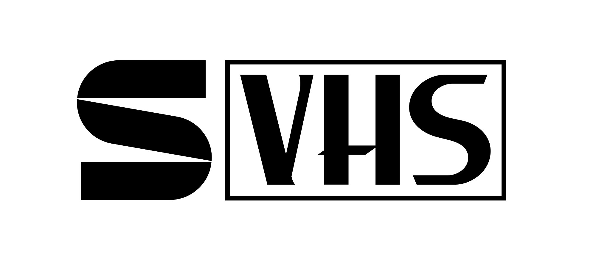 VHS Logo - File:S-VHS-Logo.svg - Wikimedia Commons