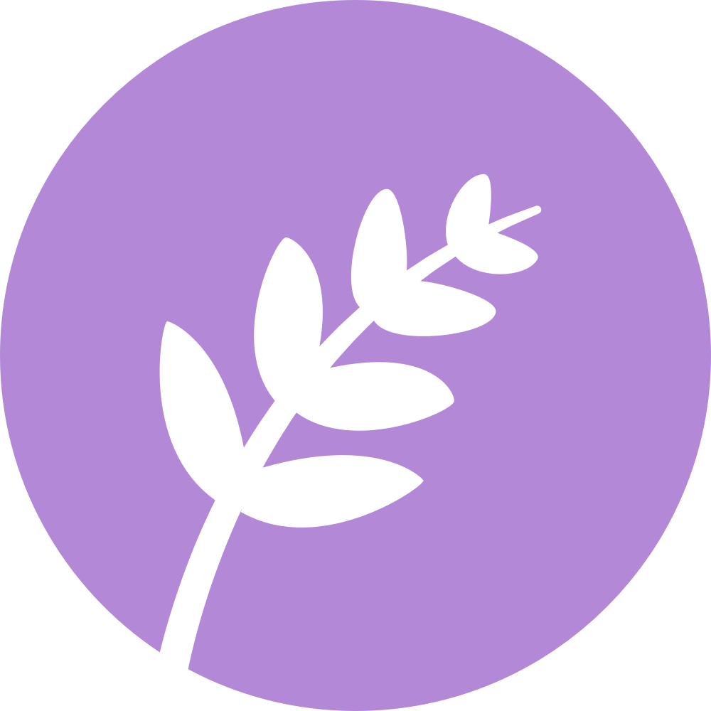 Lavender Circle Logo - What We Do