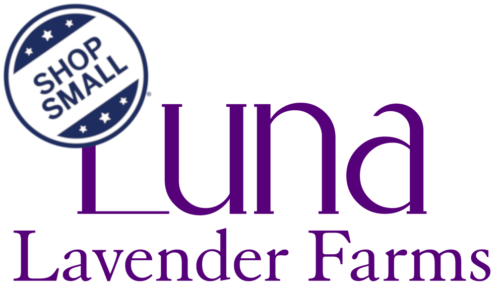 Lavender Circle Logo - Homepage. Luna Lavender Farms