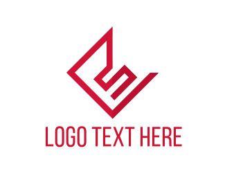 Red Letter E Logo - Letter E Logo Maker. Create Your Own Letter E Logo