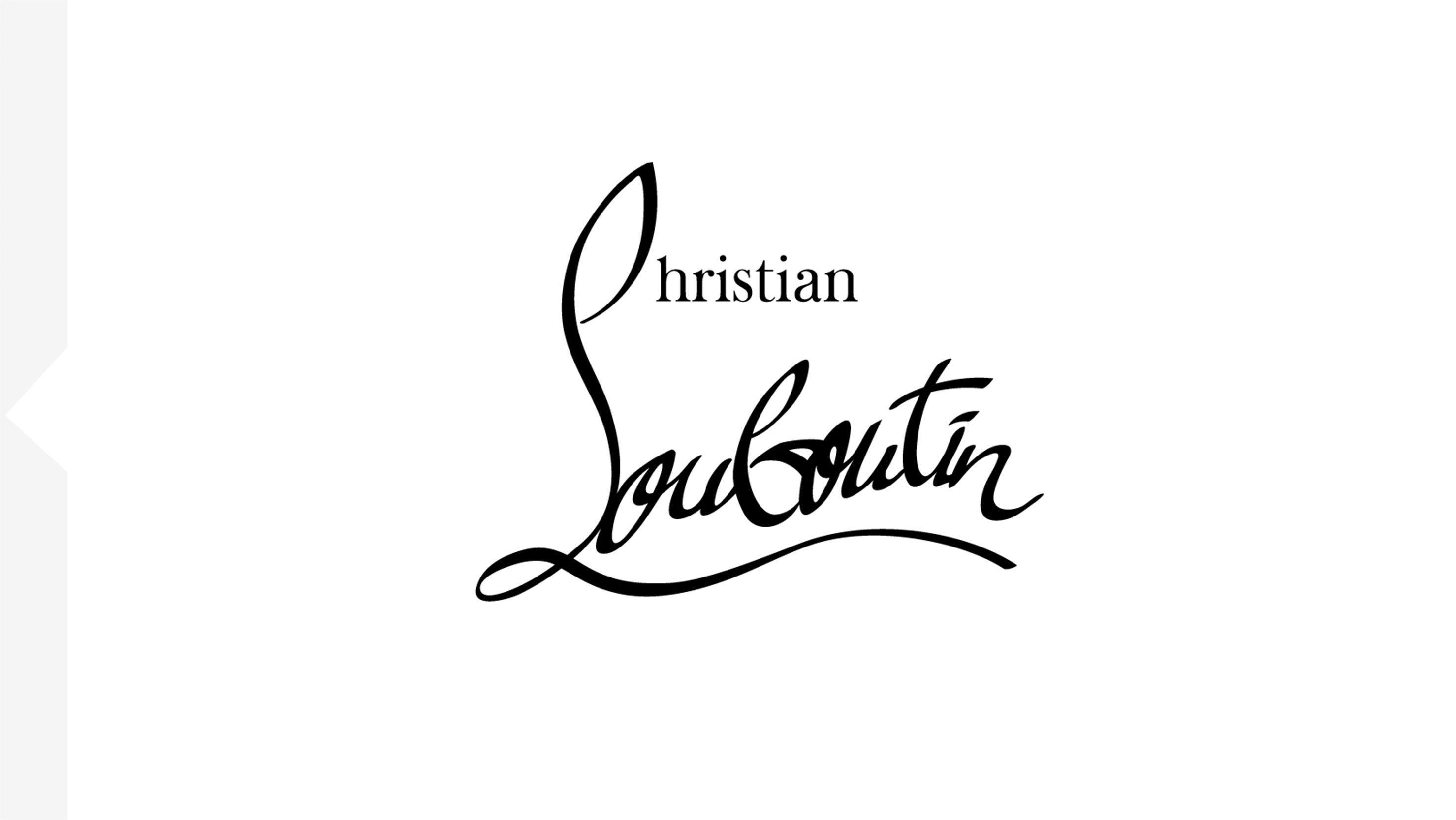 White Christian Logo - Christian Louboutin Collection