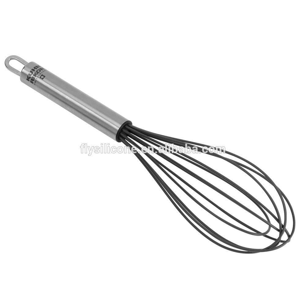 Egg Beaters Logo - Fda Lfgb Approved Silicone Rotary Egg Beater For Kitchen