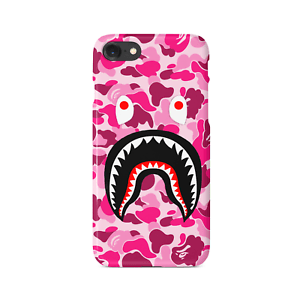 BAPE Pink Camo Logo - Bathing Ape BAPE Pink Camo Shark Mouth iPhone Case | US SELLER | eBay