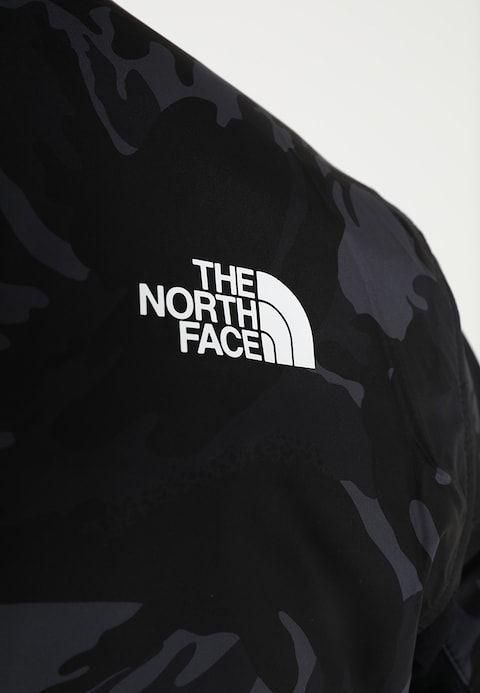Black and White Training Logo - men The North Face MEN'S TRAIN LOGO OVERLAY - Training jacket ...
