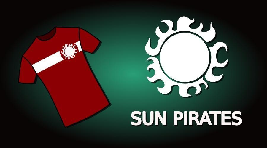 Sun Pirates Logo - Qwertee : Limited Edition Cheap Daily T Shirts | Gone in 24 Hours ...