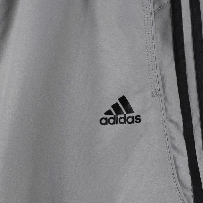 Black and White Training Logo - adidas 3 Stripes Chelsea Shorts - Grey/Black S17883 - Trade Sports