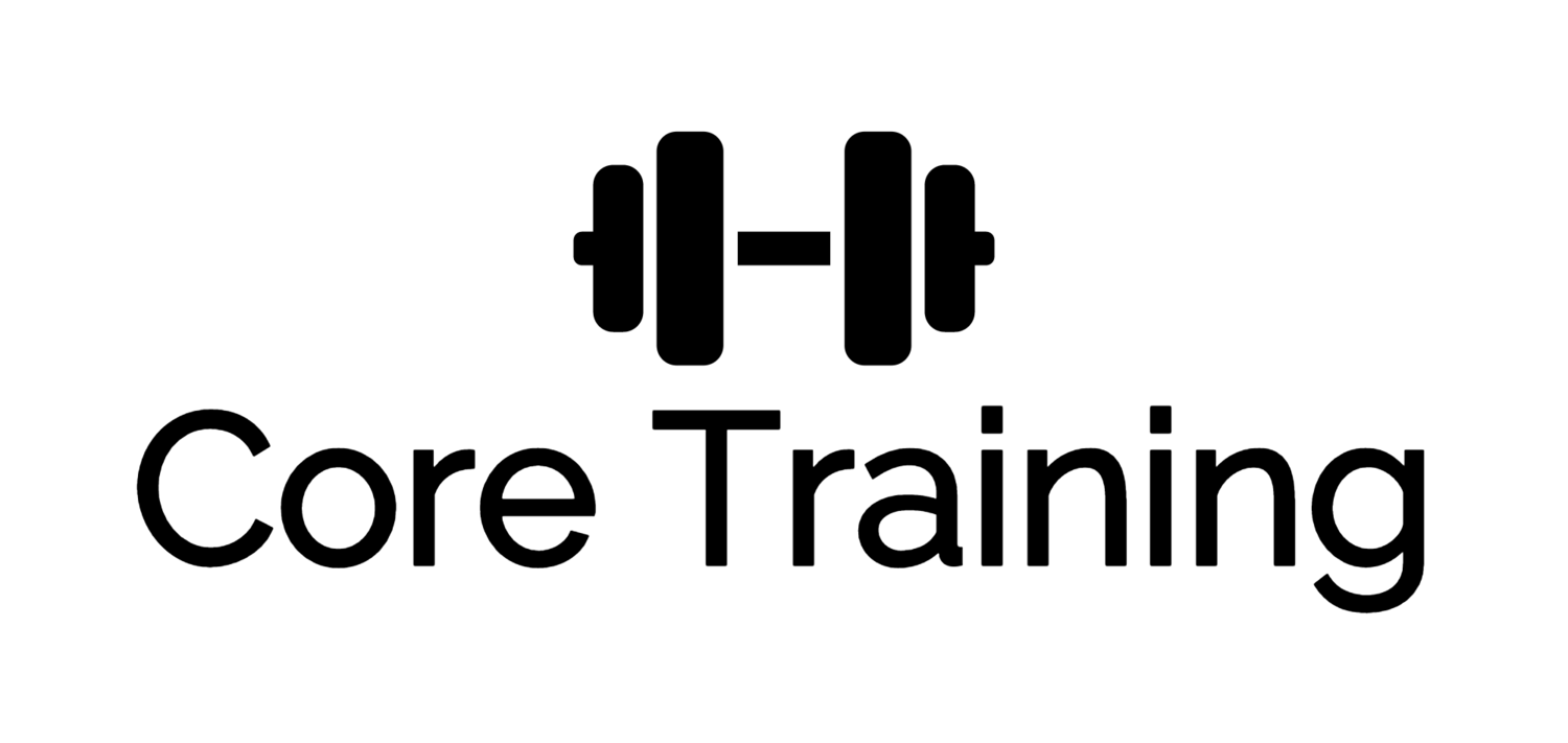 Black and White Training Logo - Personal Training in Vevey - Core Training