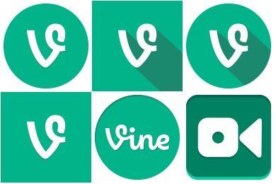 Vine 2 Logo - Vine 3 Icon | Vine Iconset | DesignBolts