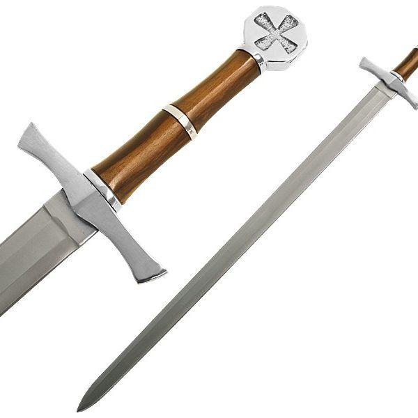 Crusader Sword Logo - Ritter Steel Crusader Sword