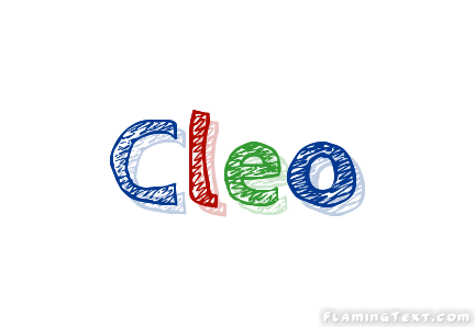 Cleo Name Logo - Cleo Logo | Free Name Design Tool from Flaming Text