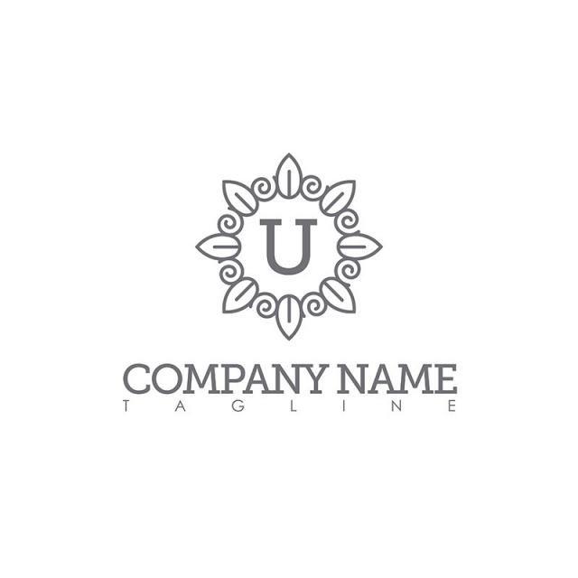 Modern U Logo - U logo modern template Template for Free Download on Pngtree