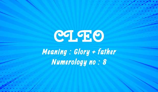 Cleo Name Logo - Cleo Name Meaning