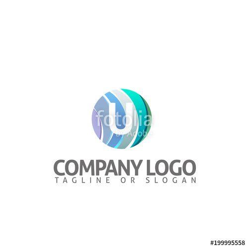 Modern U Logo - U LOGO MODERN TEMPLATE