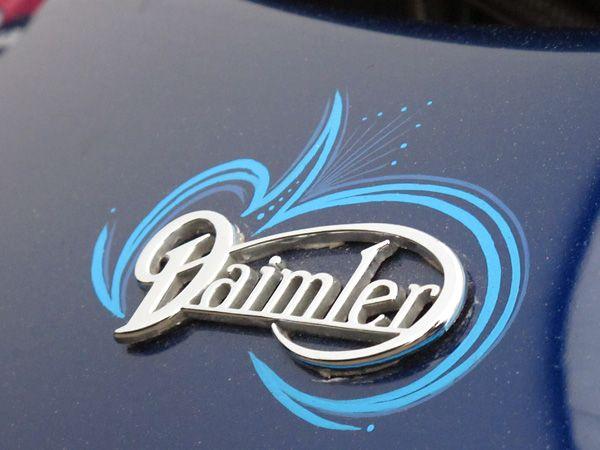 Daimler Motor Company Logo - Larry Ligas' 1961 Daimler SP250 Vintage Race Car, Number 250