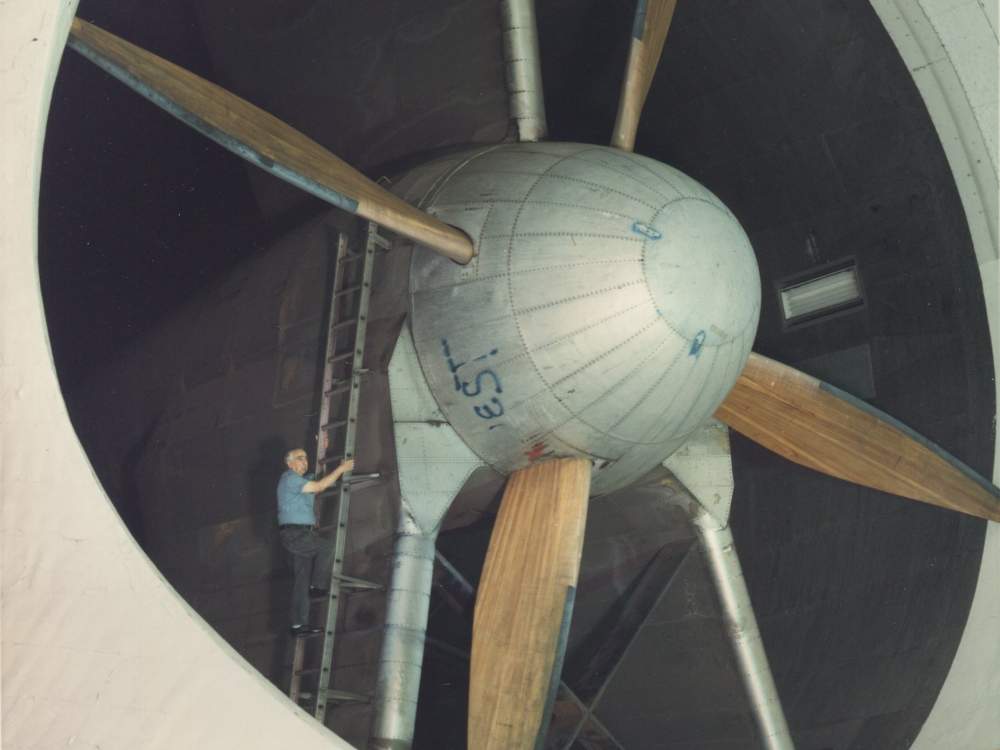 NACA NASA's Old Logo - The NACA/NASA Full Scale Wind Tunnel | National Air and Space Museum