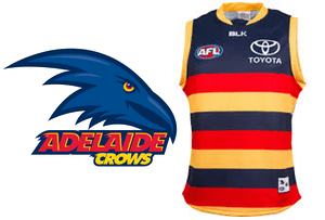 Adelaide Crows Logo - Adelaide Crows Logo & Guernsey - AussieFooty
