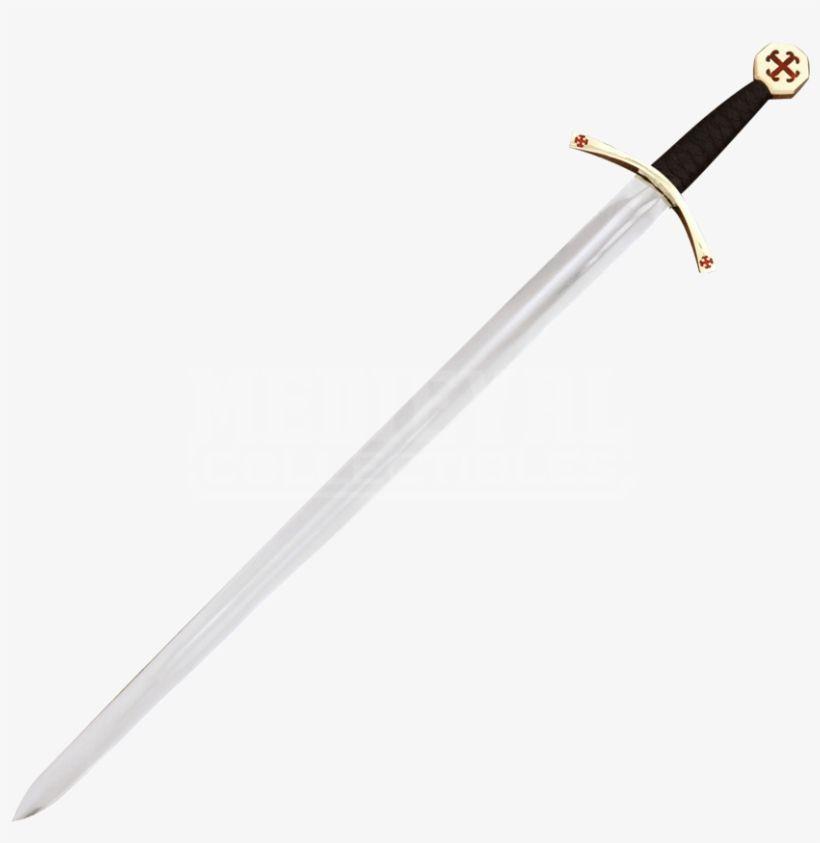 Crusader Sword Logo - Templar Arming Sword - Crusader Sword Transparent PNG - 850x850 ...