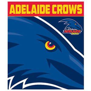 Adelaide Crows Logo - Adelaide Crows Logo Polar Fleece Throw Rug Blanket | Soft & Cosy ...