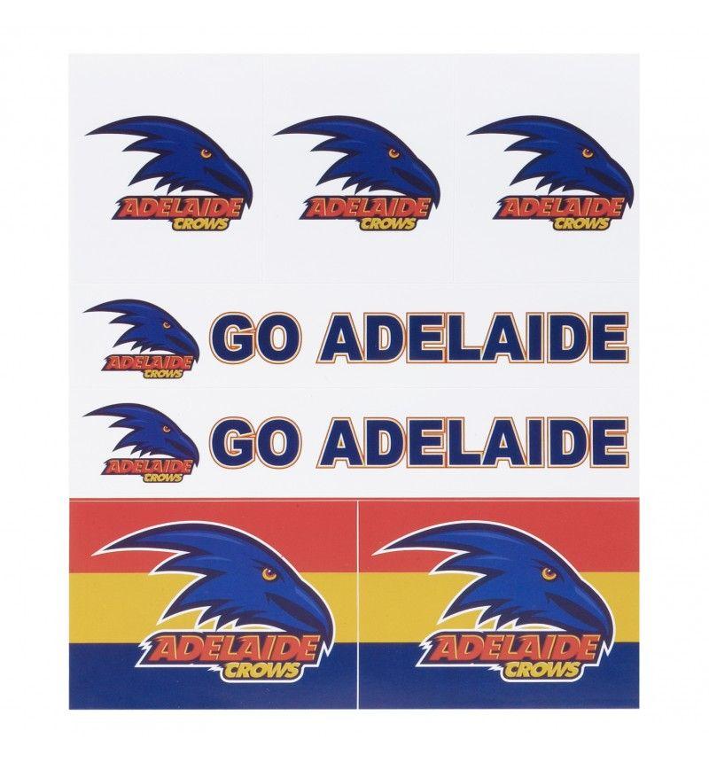 Adelaide Crows Logo - Adelaide Crows AFL Team Logo Sticker Sheet * New Logo - One Little ...