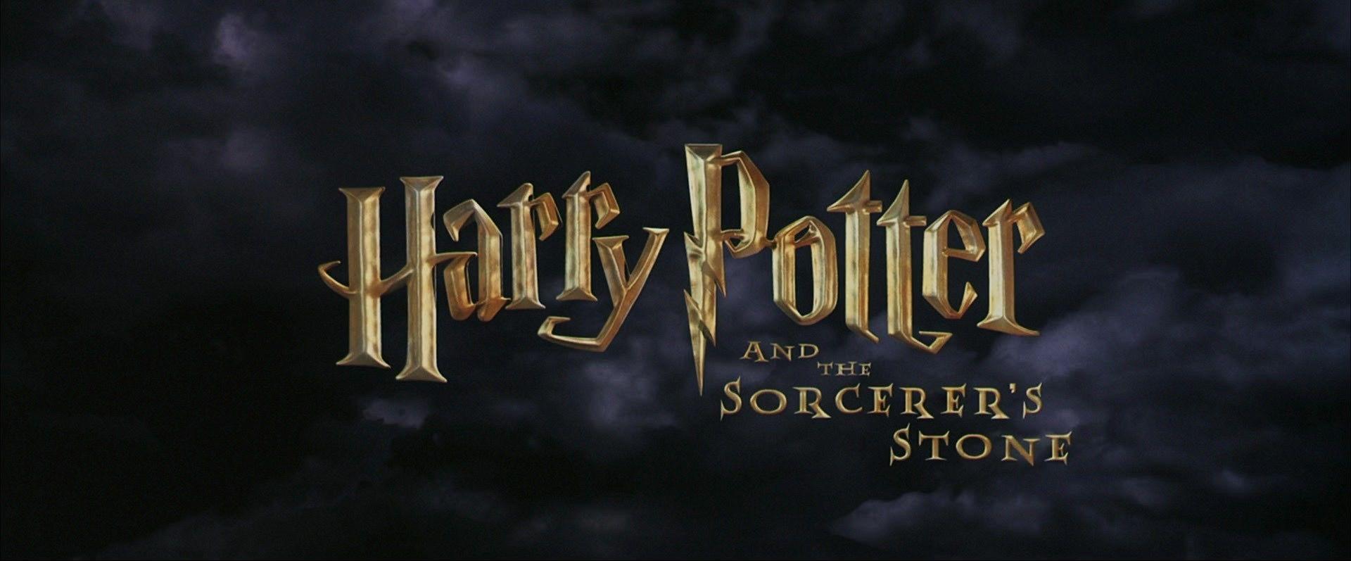 Harry Potter Sorcerer's Stone Logo - Harry Potter and the Sorcerer's Stone