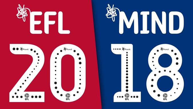 Blue Charity Logo - Mind logo to feature on EFL shirts next season Official