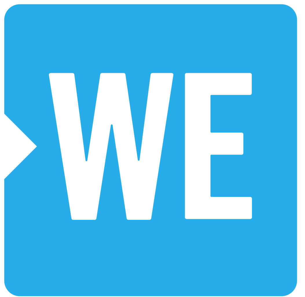 Blue Charity Logo - File:WE Charity logo.svg