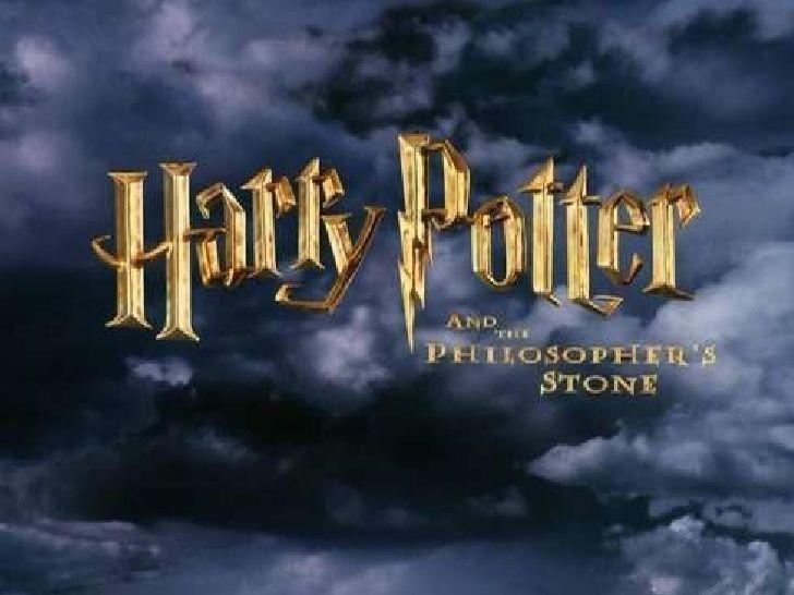 Harry Potter Sorcerer's Stone Logo - Harry potter and the sorcerer's stone