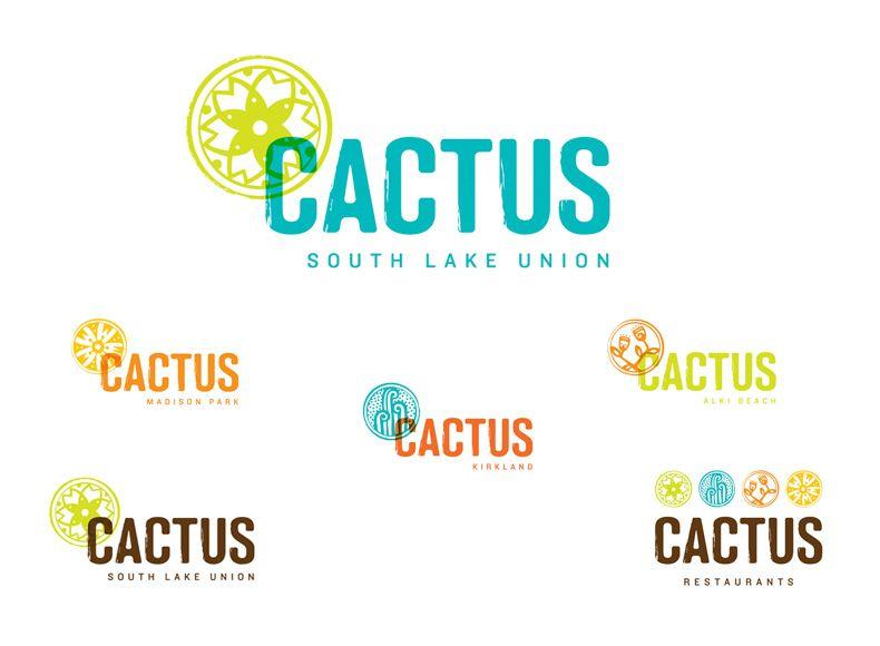 Cactus Restaurant Logo - Design Portfolio :: LookatLao Studio