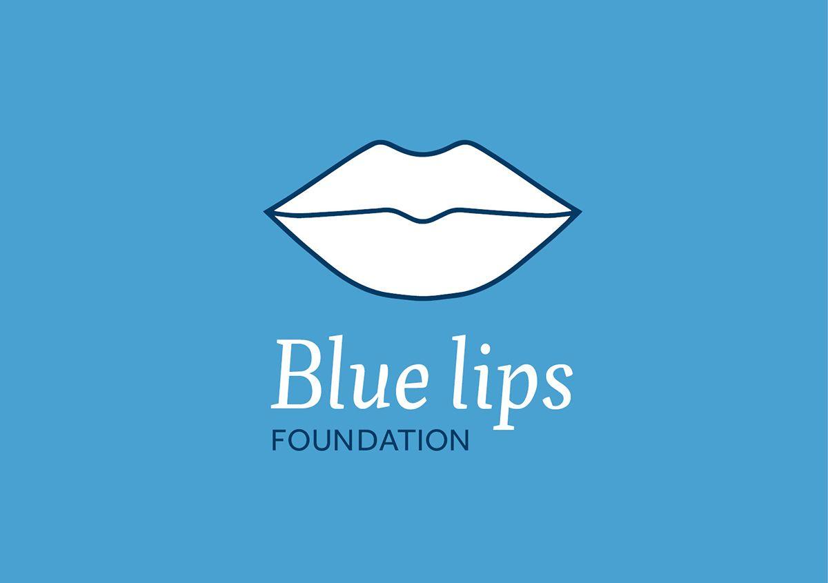 Blue Charity Logo - Bold, Modern, Charity Logo Design for Blue Lips Foundation