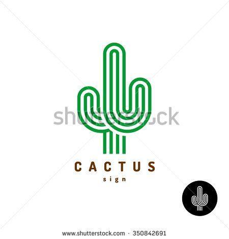 Cactus Restaurant Logo - Pin