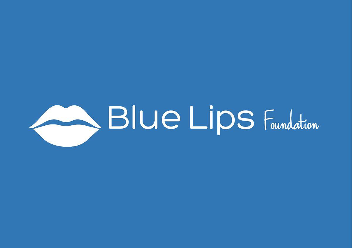 Blue Charity Logo - Bold, Modern, Charity Logo Design for Blue Lips Foundation