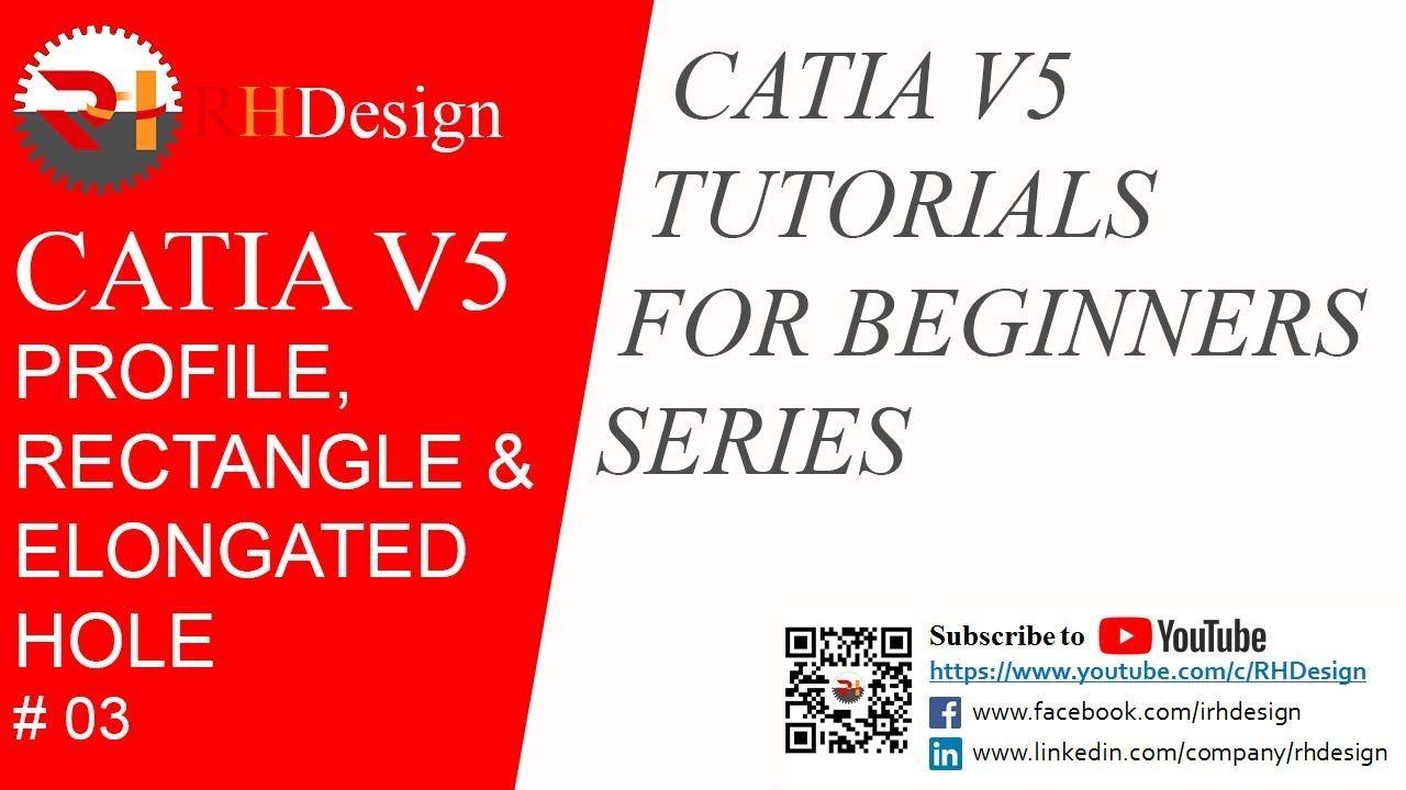 Elongated Red P Logo - Catia V5 Tutorial for Beginners 04 : How to create Cylindrical