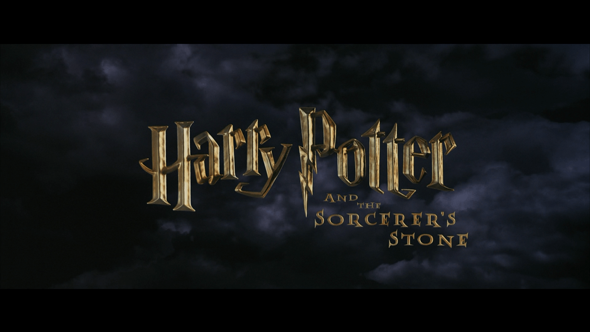 Harry Potter Sorcerer's Stone Logo - Harry Potter and the Sorcerer's Stone 4K + BD Screen Caps ...