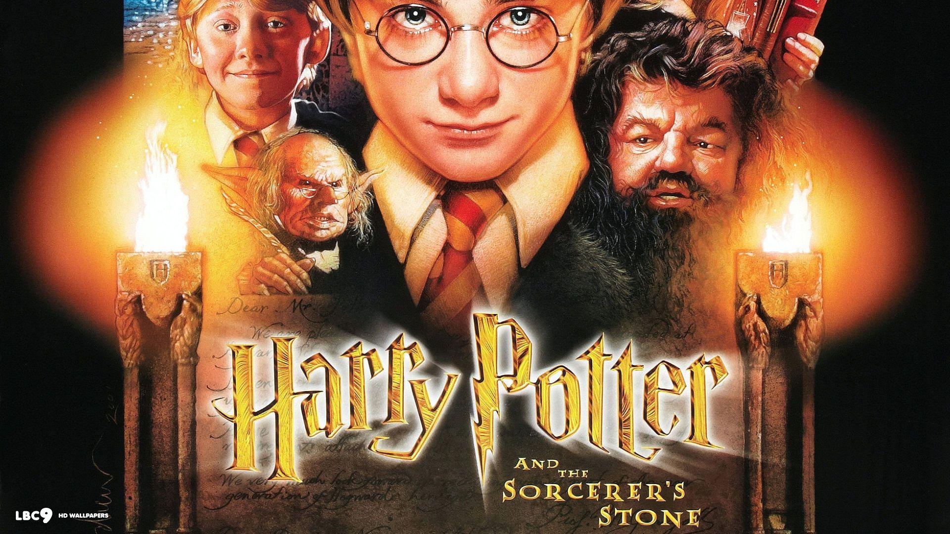 Harry Potter Sorcerer's Stone Logo - Harry Potter and the Sorcerer's Stone Logo HD Wallpaper, Background ...