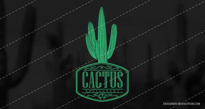 Cactus Restaurant Logo - Cactus Logos