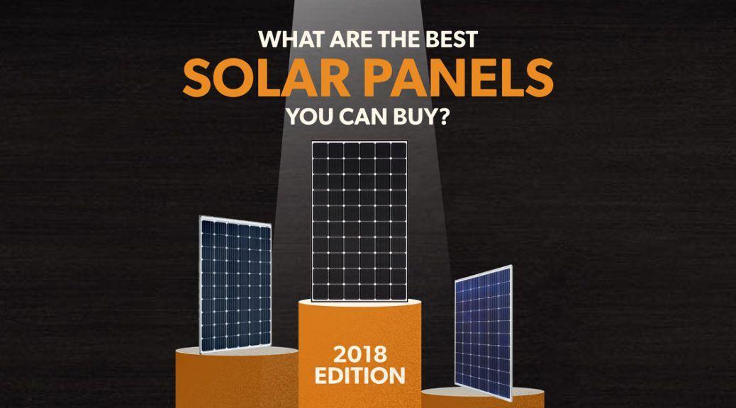 Best Solar Panel Logo - What are the Best Solar Panels You Can Buy? (2019 Edition)