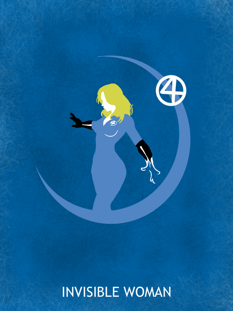 Invisible Woman Logo - Invisible Woman By Mr Saxon