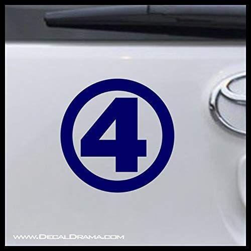 Invisible Woman Logo - Amazon.com: Fantastic Four emblem SMALL Vinyl Decal | DC Comics Mr ...