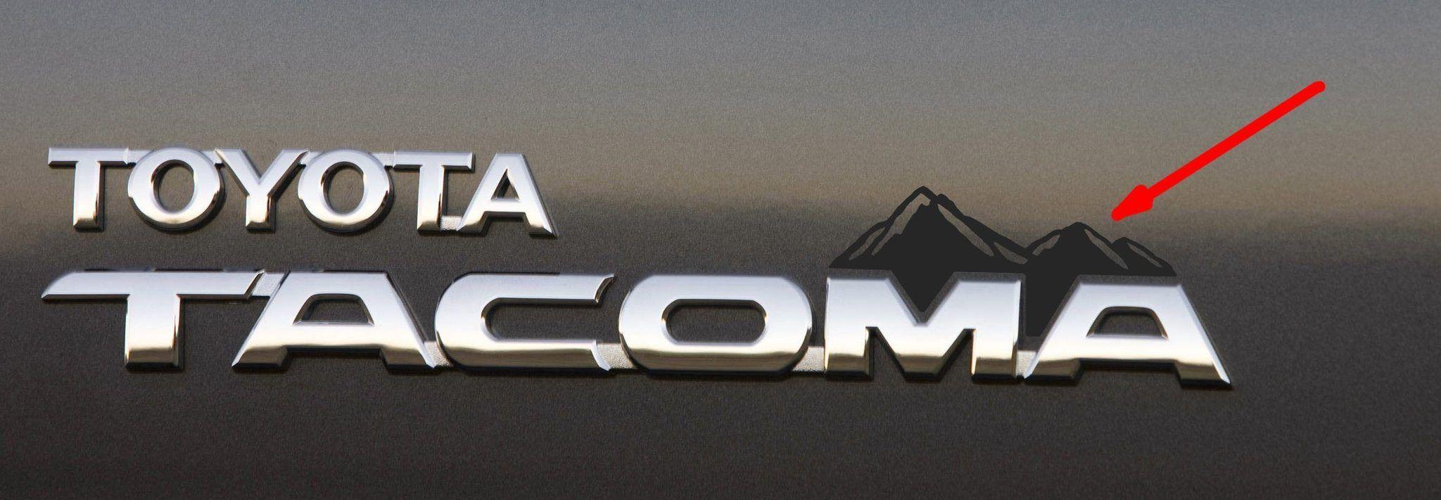 Tacoma Logo - TVD Vinyl Decals - Toyota | Shop Premium Quality Cast Vinyl Vehicle ...