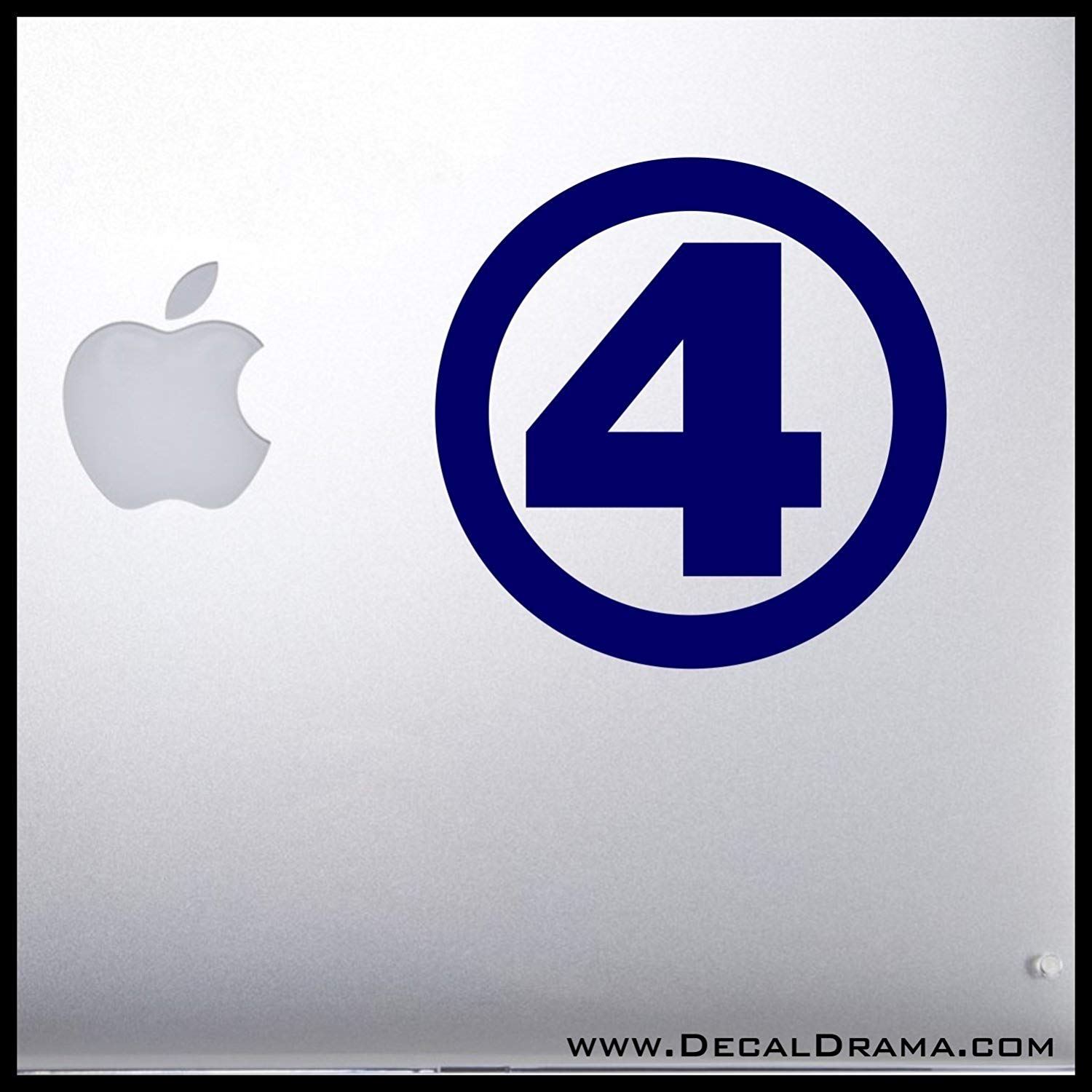 Invisible Woman Logo - Fantastic Four emblem MEDIUM Vinyl Decal. DC Comics Mr