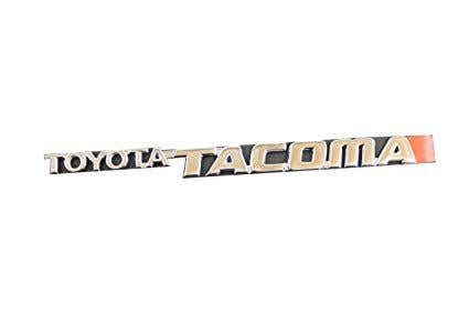 Tacoma Logo - Amazon.com: Toyota Genuine Accessories 75473-04010 Tacoma Fender ...