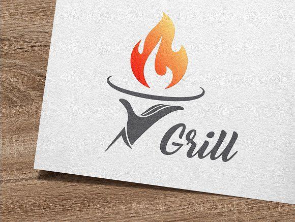 Grill Logo - Grill Logo ~ Logo Templates ~ Creative Market