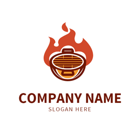 Grill Logo - Free BBQ Logo Designs. DesignEvo Logo Maker