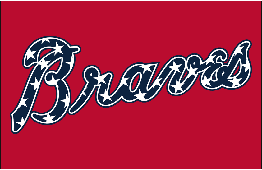 Blue Atlanta Braves Logo - Atlanta Braves Jersey Logo League (NL) Creamer's